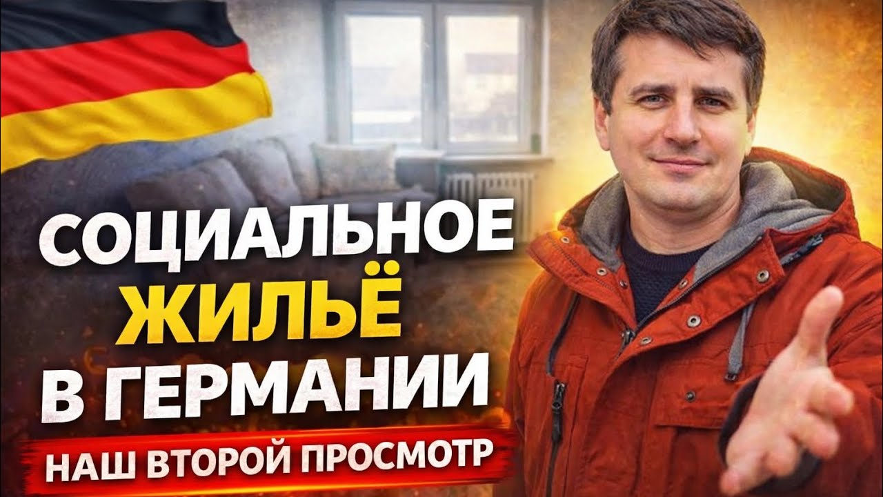 Обзор социальной квартиры в Германии | Цена, площадь, комната | Поздние переселенцы | 