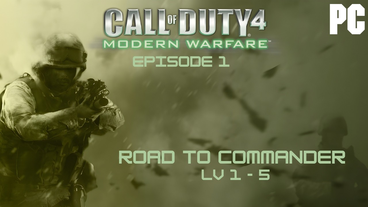 Grinding COD4 /w Bots in 2026 - Road to Commander Episode 1