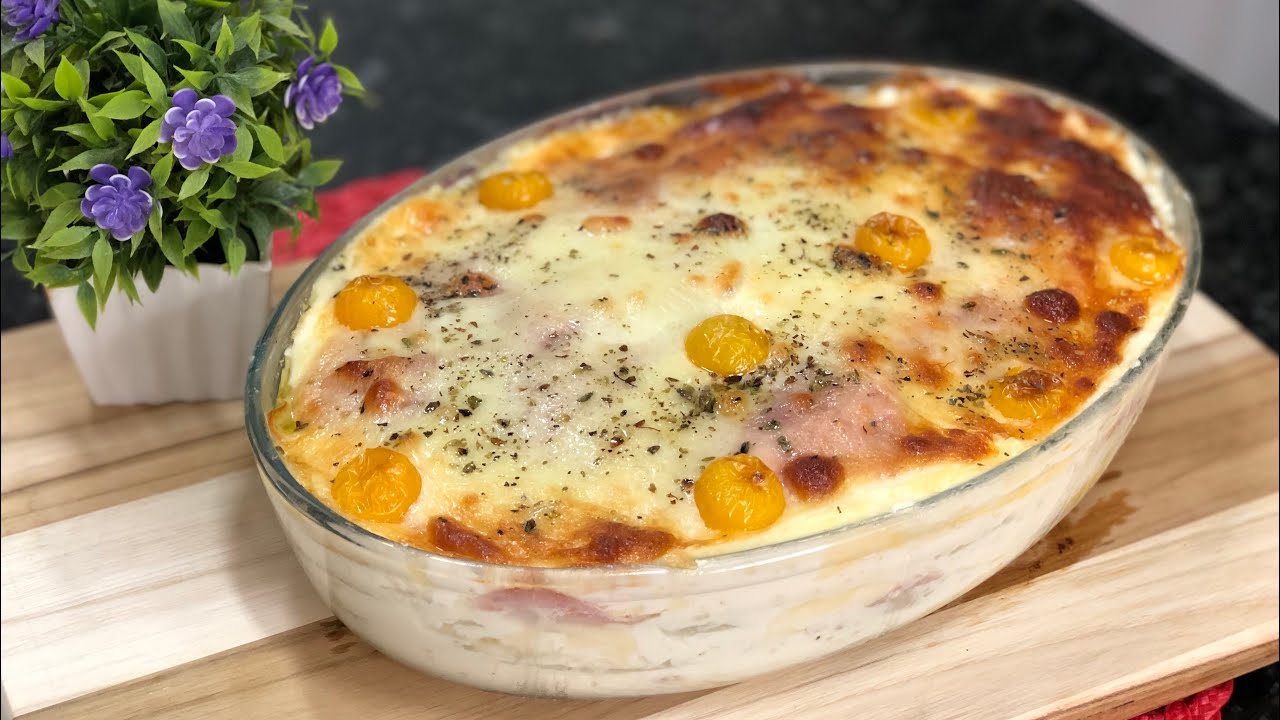 SEU ALMOÇO EM POUCOS MINUTOS | FAÇA BATATA GRATINADA | FÁCIL E DELICIOSA | Receitinhas Com Amor 💕
