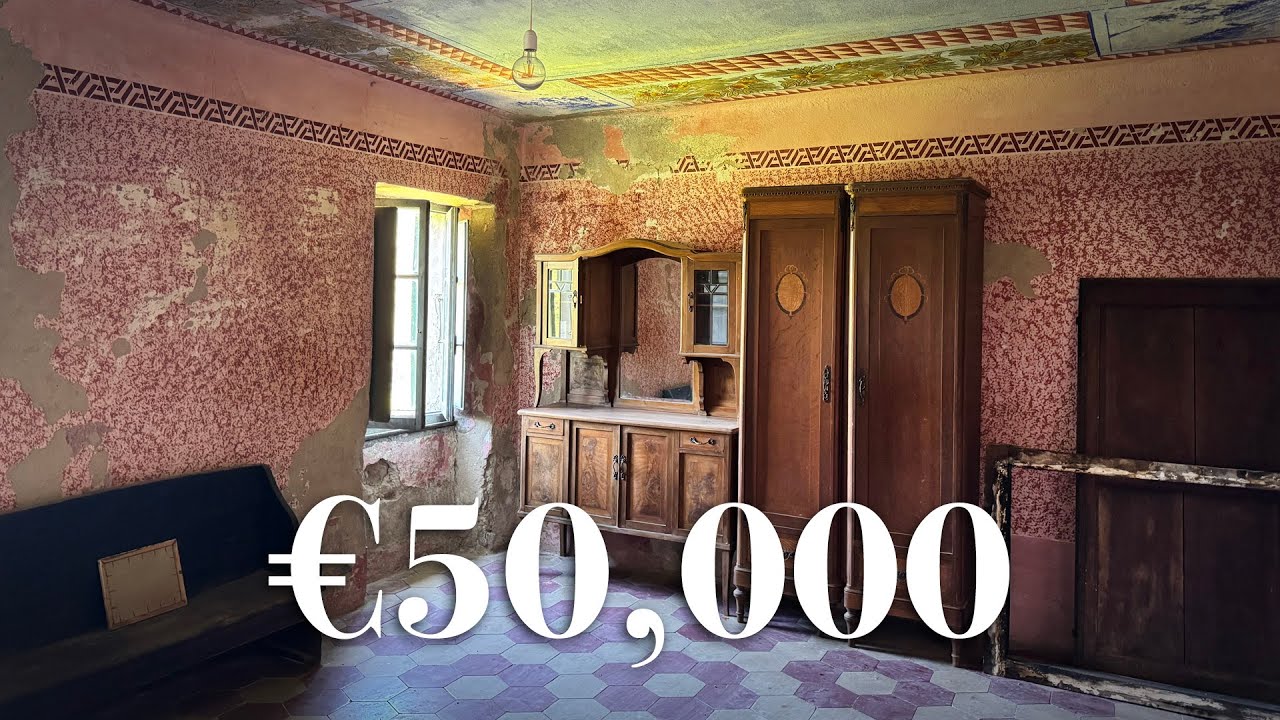 €50,000 for this ITALIAN CASTLE? Yes please!