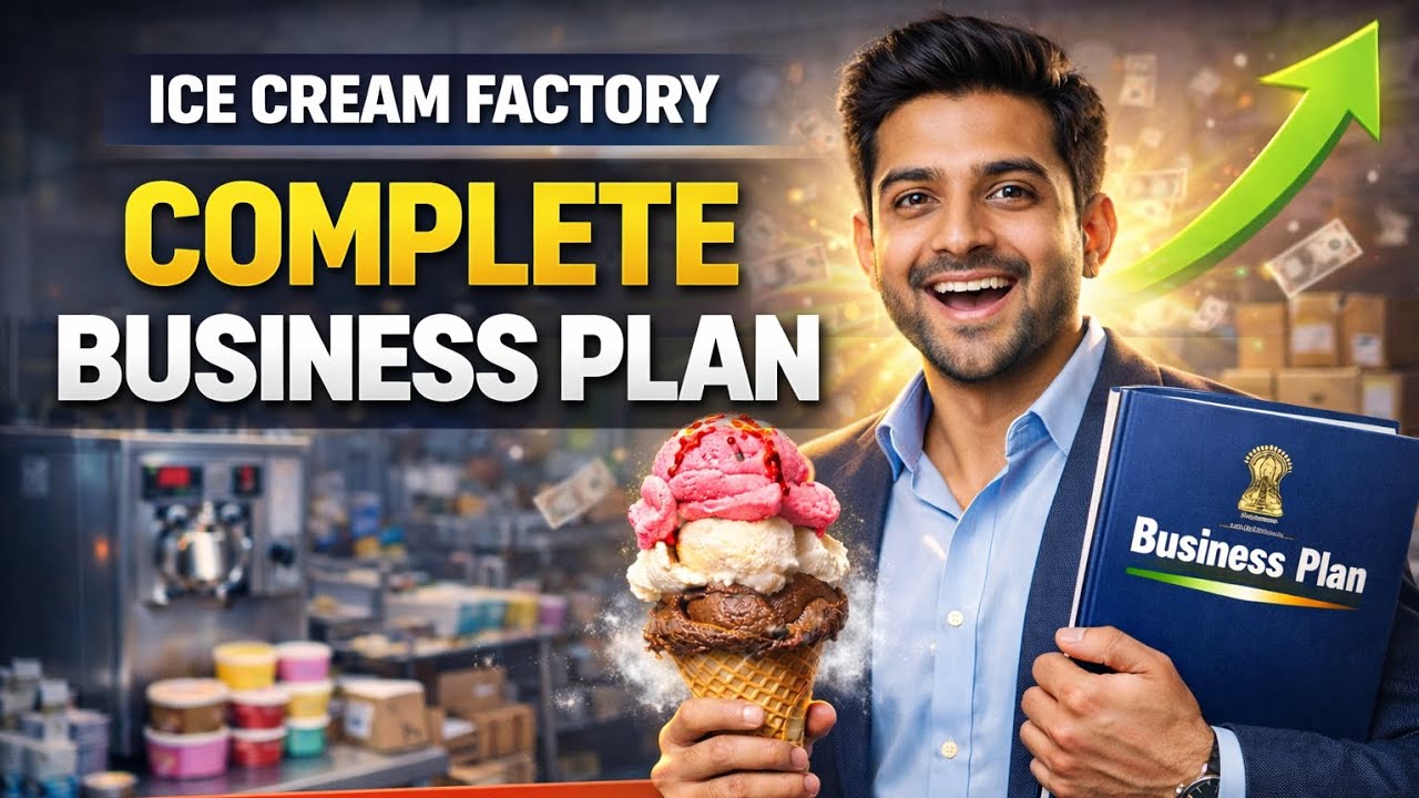 Start Your Own Ice Cream Brand! Full Business Plan, Cost, Machinery & Profit