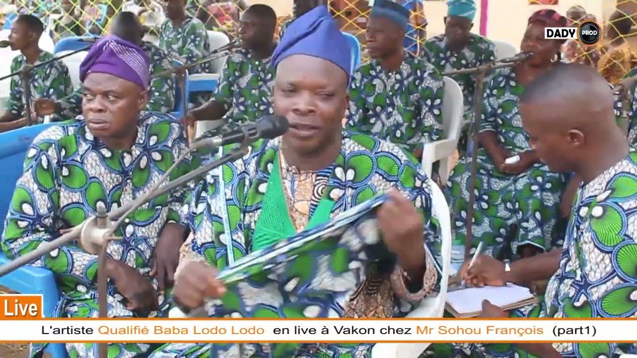 Qualifié BABA LODO LODO en Live à Vakon chez Mr SOHOU François (Part 1)