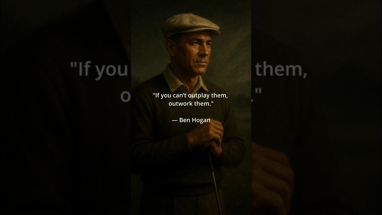 Ben Hogan Motivation — Discipline, Mastery & the Mindset That Built a Golf Legend