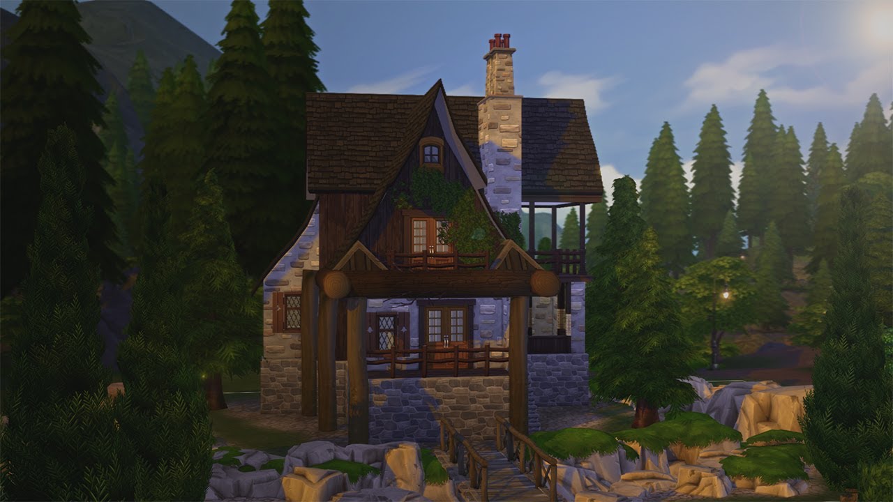 Let's Build THE WORLDS | Glimmerbrook | Wozwith House | Pt 1