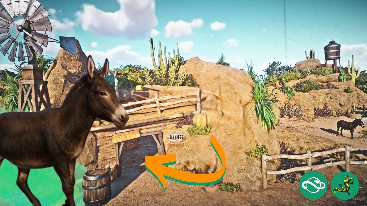 Wild West Donkey Habitat Speed-Build | Planet Zoo 🫏