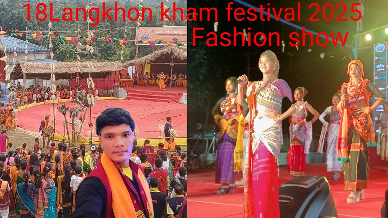 New tiwa vibeo 18Langkhon festival kham😎 Fashion show&hearts;️👌#@Donil vlogs##2025🙏🙏