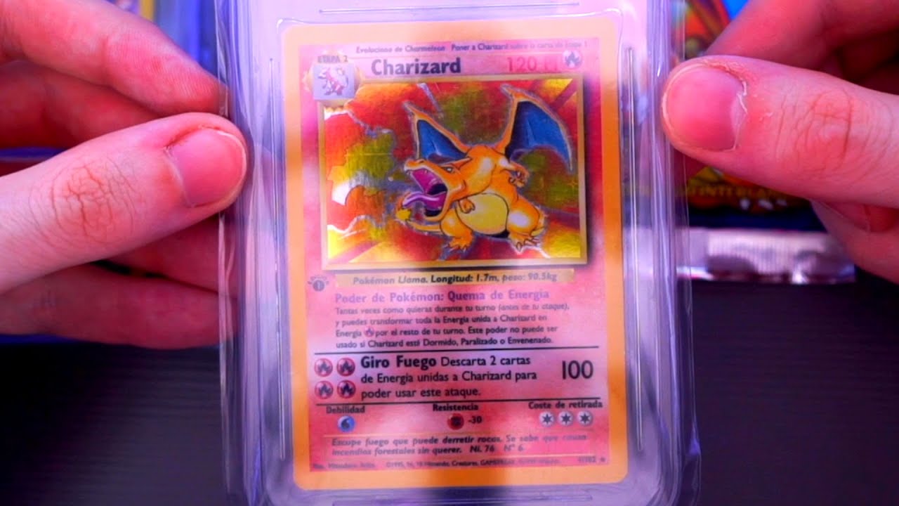 Enseñando el CHARIZARD de RUBIUS y... ¿CUAL ES SU PRECIO?