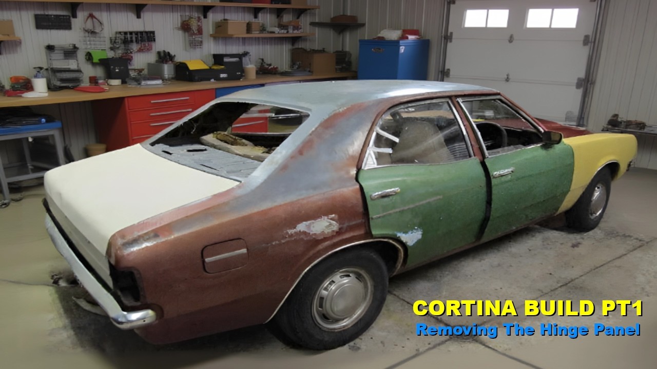 Cortina Build Pt1 - Removing The Hinge Panel