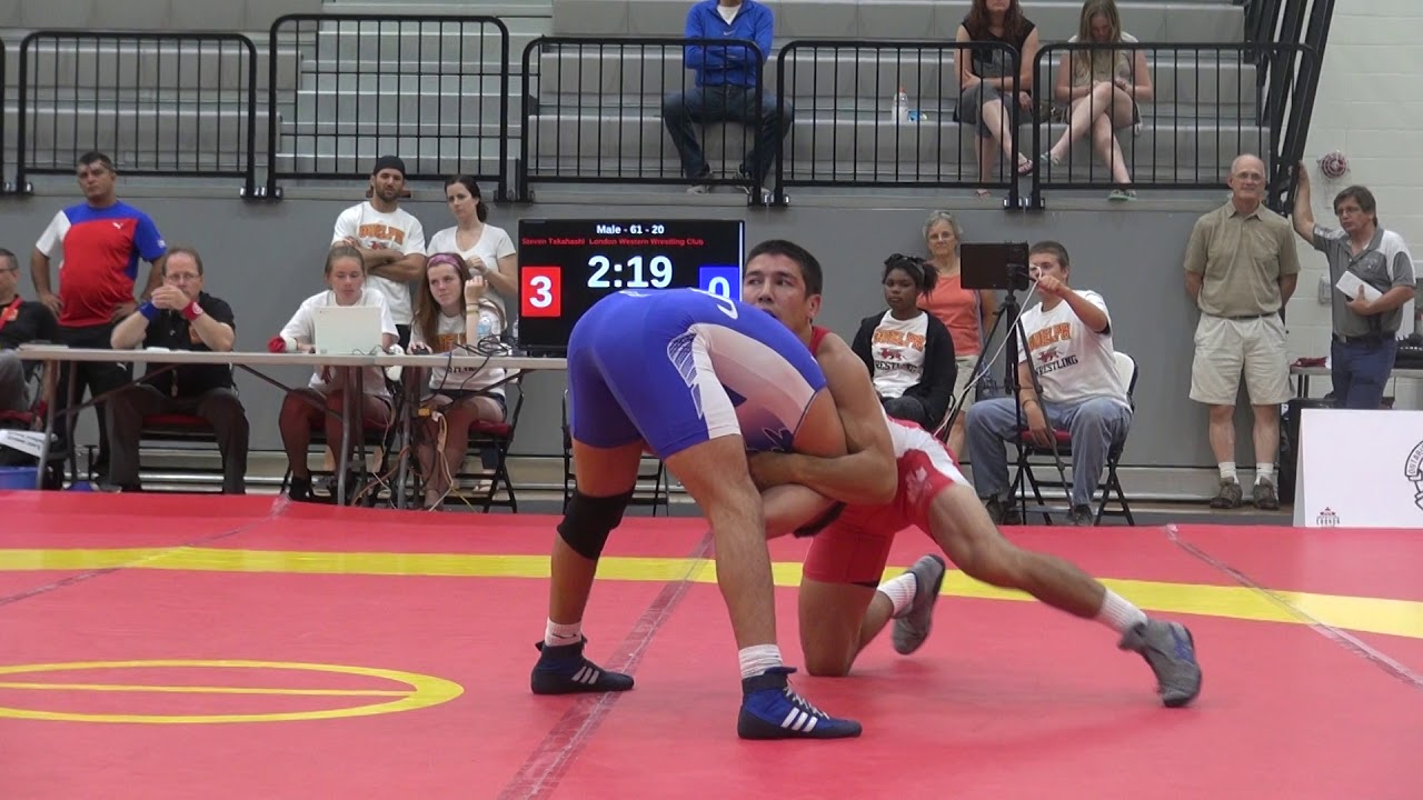2017 Canada Cup FS61kg Steven Takahashi (western) vs Aso Palani (BMWC)
