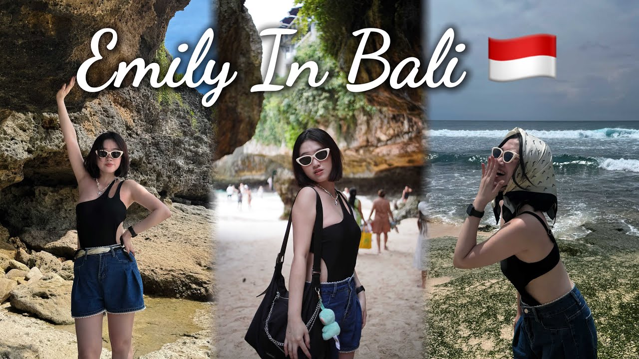 【Emily In Bali】巴厘岛🇮🇩旅游Vlog Ep3 乌鲁瓦图 Uluwatu | Dreamland Beach | Blue Point Beach | 悬崖餐厅 Malini