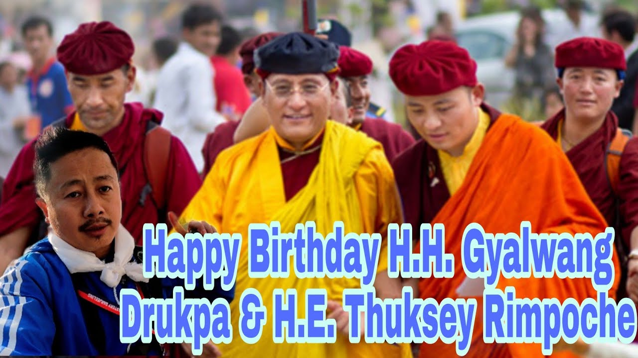 Birthday Celebration of H.H.Gyalwang Drukpa & H.E. Thuksey Rimpoche at Dali Monastery, Darjeeling.
