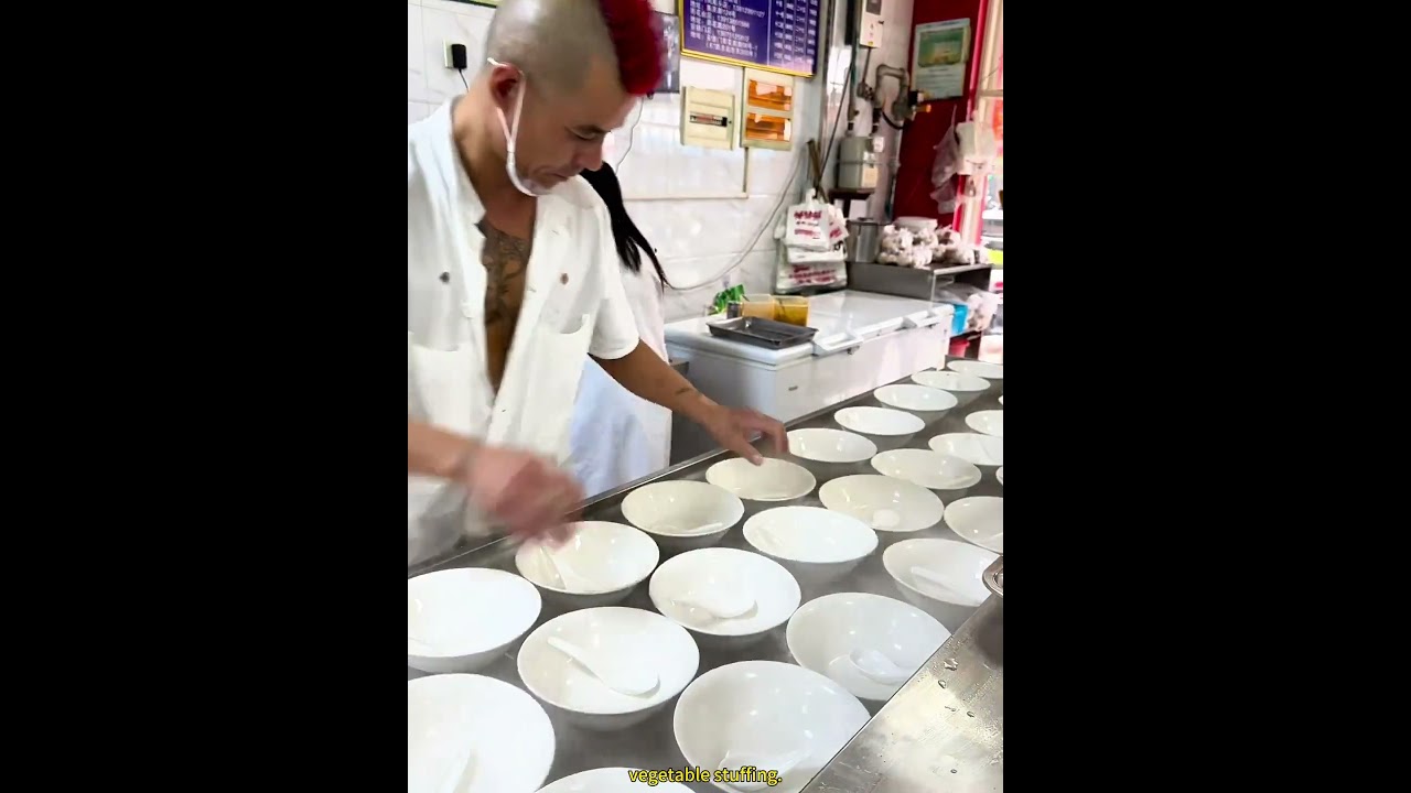 Wonton Making Process | Chef at Work | Skillful Execution #craft #work #satisfying
