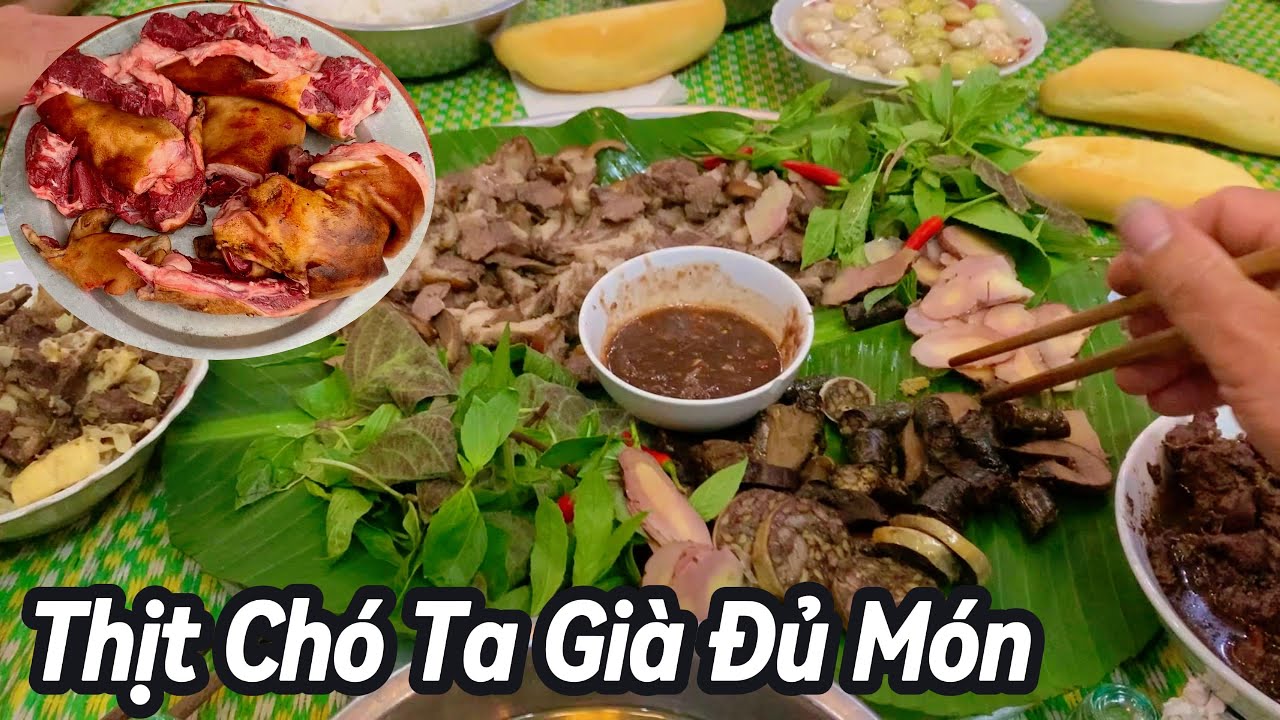 Thịt Chó Ta Đặc Sản Bắc Ninh Món Ngon Tự Làm - Vitamin Gâu Gâu