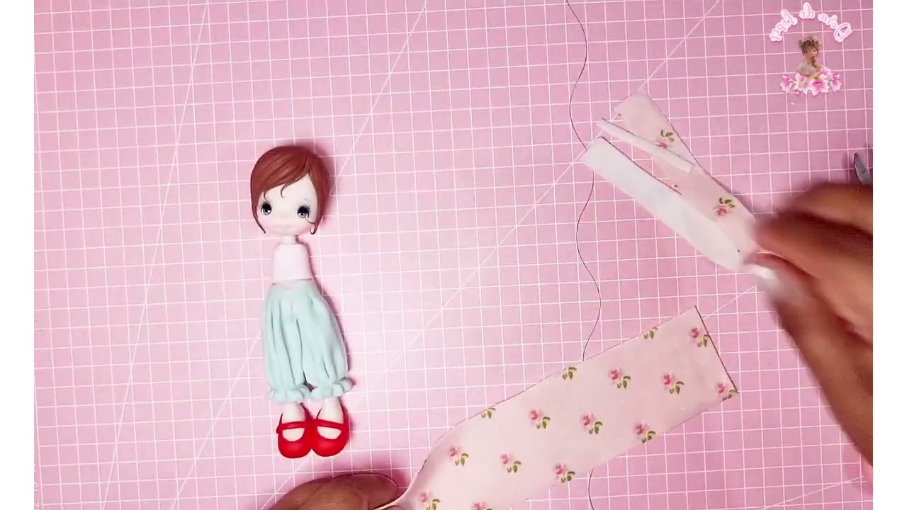 Aula Demostrativa Molde Niña Comunión | Dora de López | Porcelana en Frío