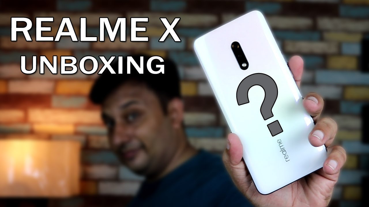 Realme X Unboxing | First Look | Camera Samples