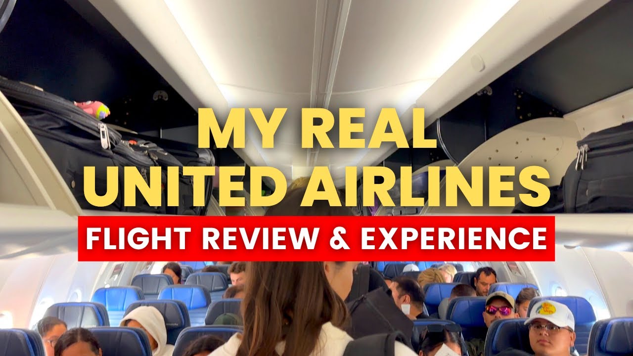 SHOULD YOU FLY United Airlines?! Flight Review and Experiences | Trip Report in Economy Class