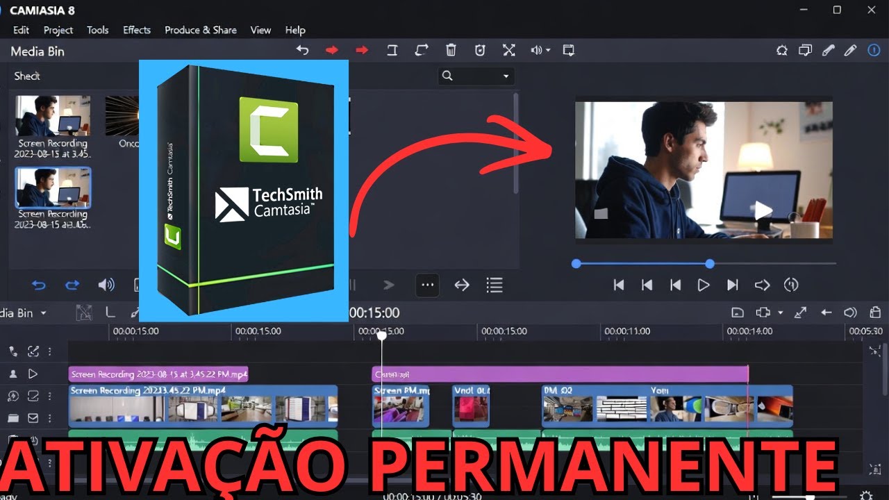 Camtasia Studio 8: O Editor de Vídeo Ideal Para Iniciantes e Profissionais