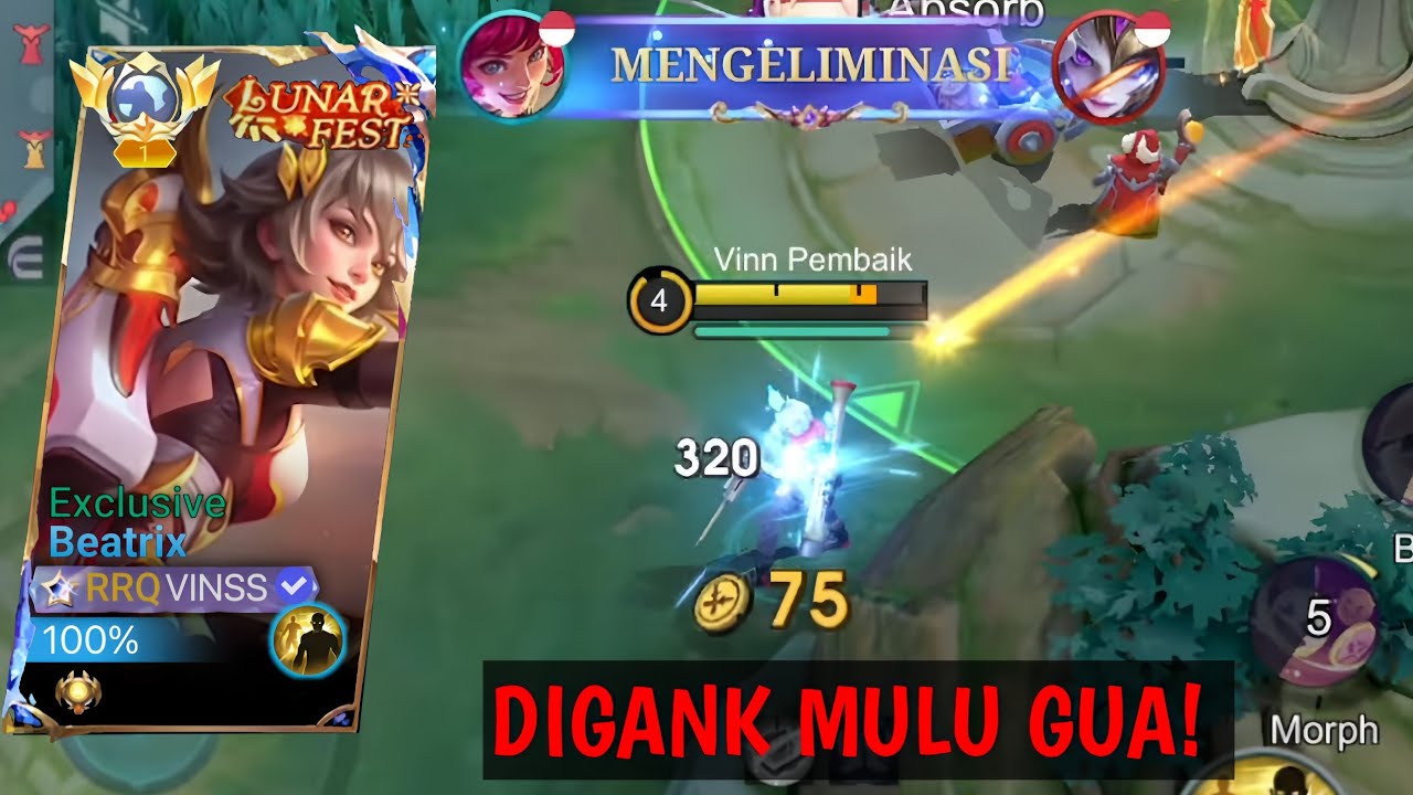 Beatrix Hardgame Bertemu Obsidia! setengah jam main lawan ini doang!