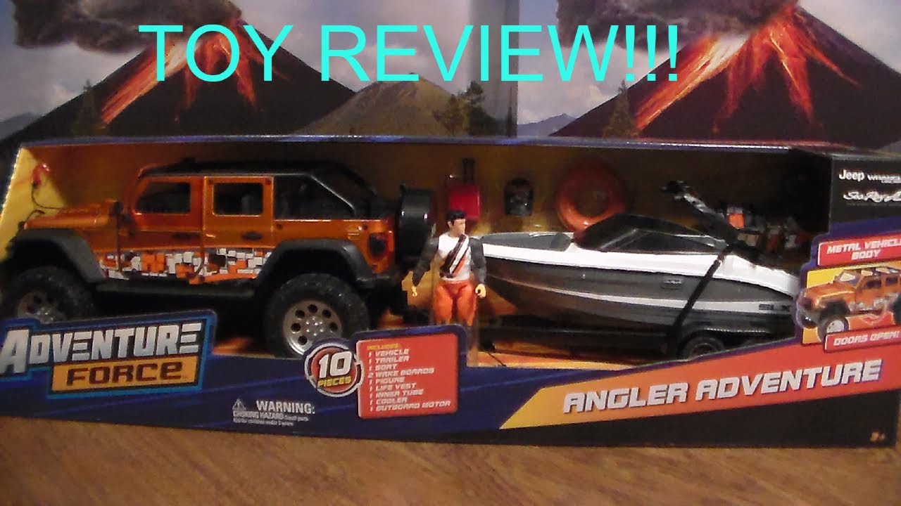 Adventure Force ANGLER ADVENTURE PLAYSET REVIEW!