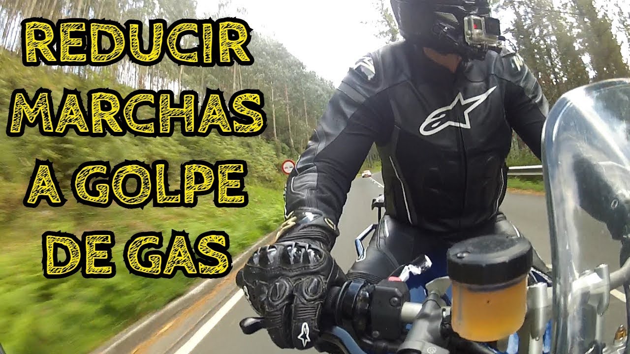 [Tutorial] Reducir marchas a gople de gas (flip flip) - Técnicas de conducción en moto