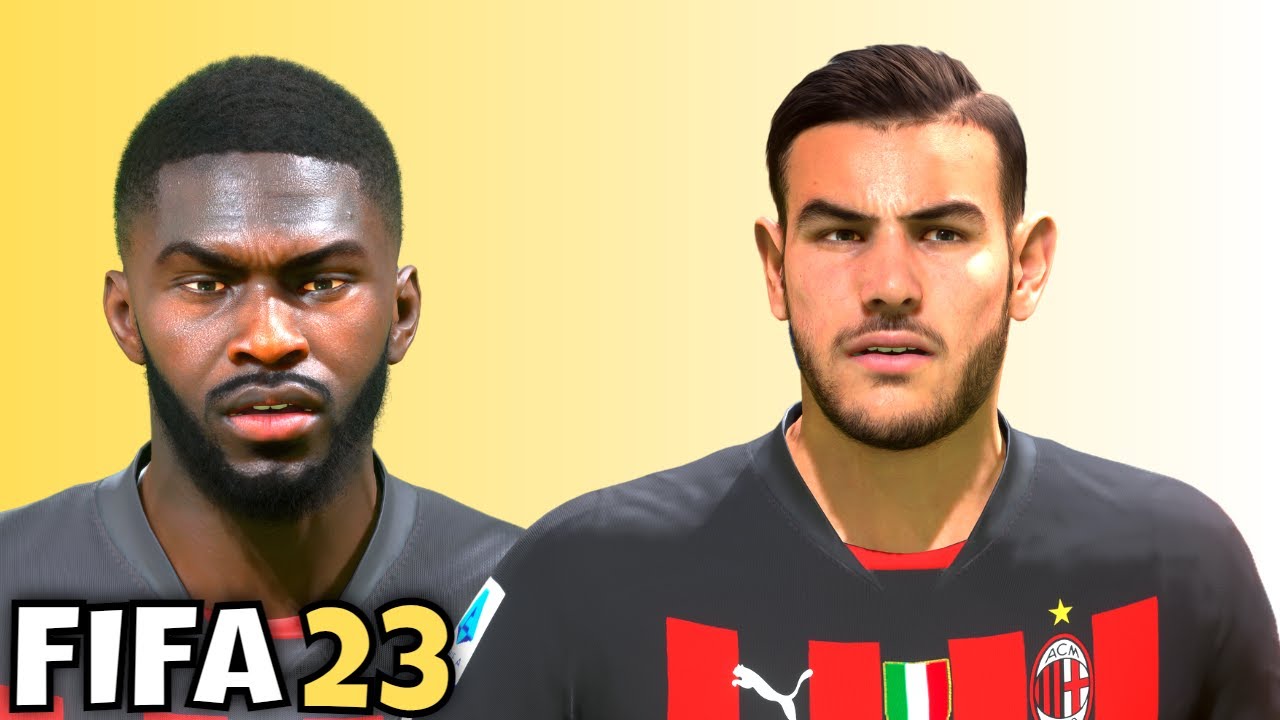 FIFA 23 AC Milan Faces