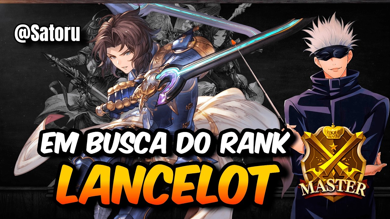 LANCELOT INSANO EM BUSCA DO RANK MASTER | GRANBLUE FANTASY VERSUS RISING