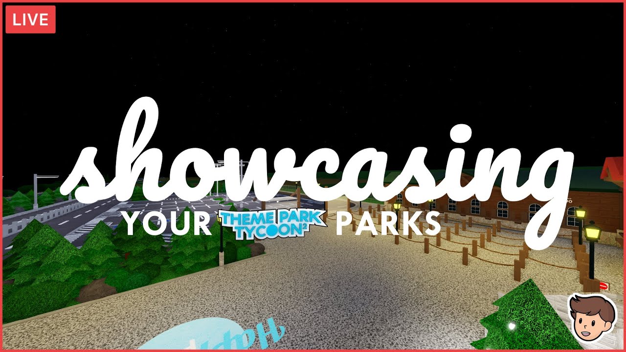 🔴 Theme Park Tycoon 2 Showcasing Your Parks! | Kosii (Late Night Stream)