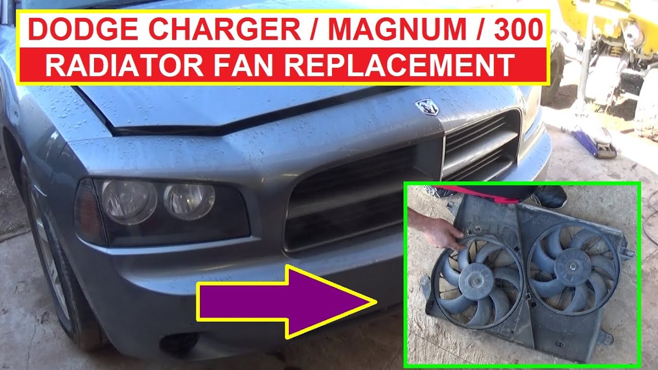 How to Remove and Replace the Radiator Fan on Dodge Charger Dodge Magnum Chrysler 300