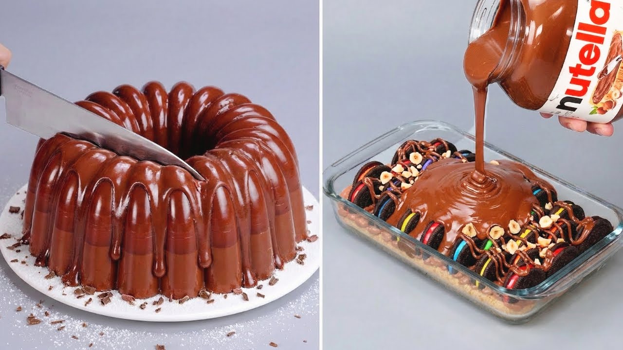 So Smooth! 🤤 Top Easy & Quick Chocolate Dessert Hacks | Tasty Cakes