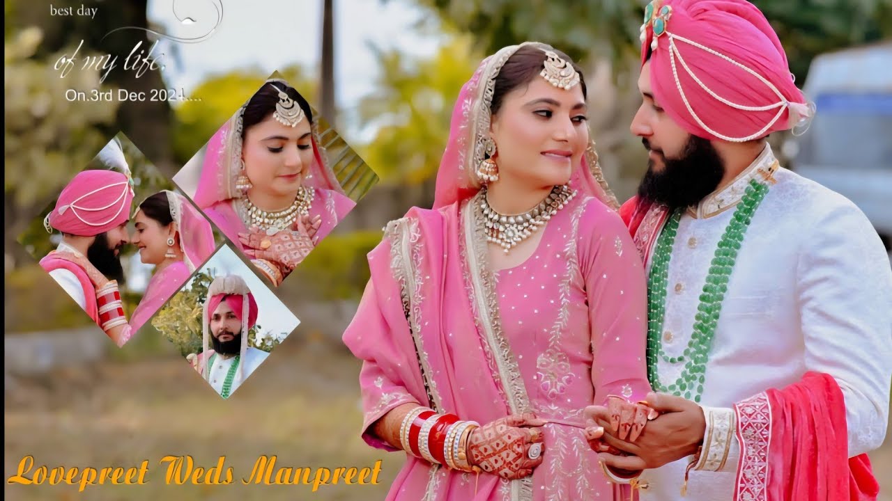 Lovepreet & Manpreet wedding Highlight by yadwinder photography samana 98151-65411 