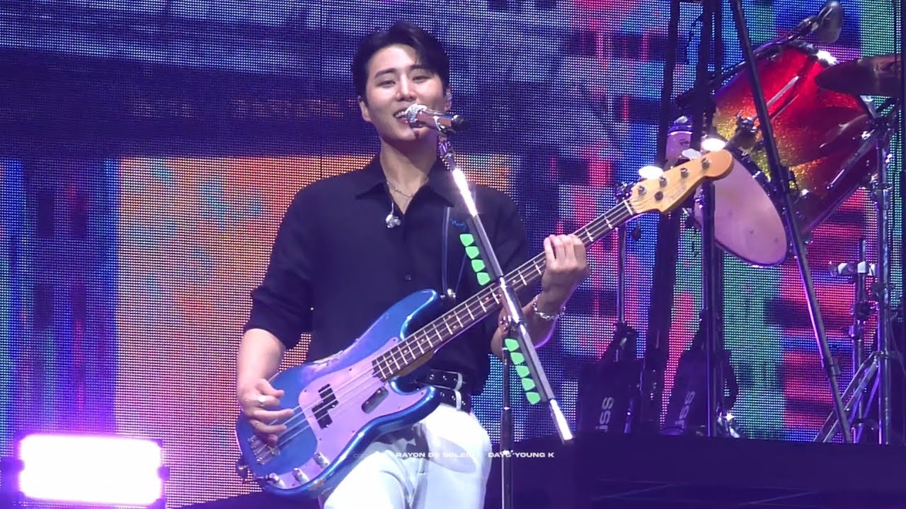 [4K 30p] 250927 녹아내려요 Young K(영케이) 직캠 | DAY6 10th Anniversary Tour 〈The DECADE〉 in BANGKOK