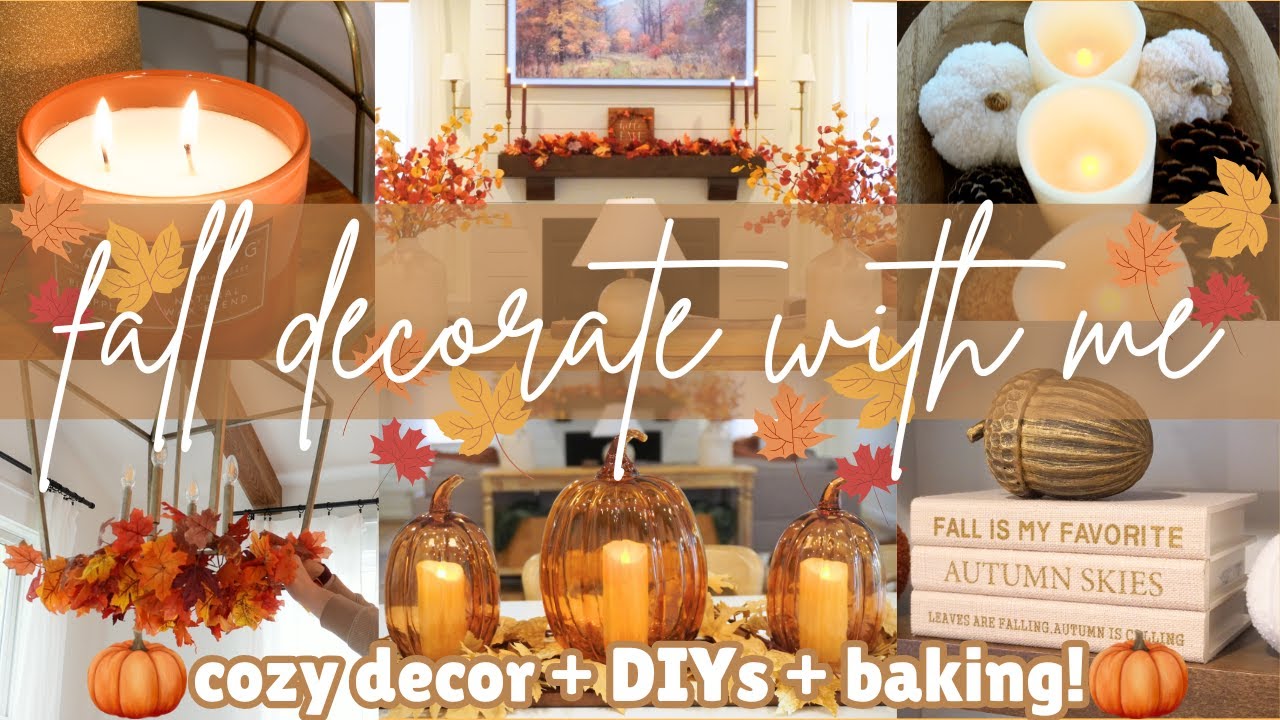Cozy Fall Decorate With Me! Early Fall Decor Ideas! New Fall Kitchen Decor! Fall Decor 2025 Haul