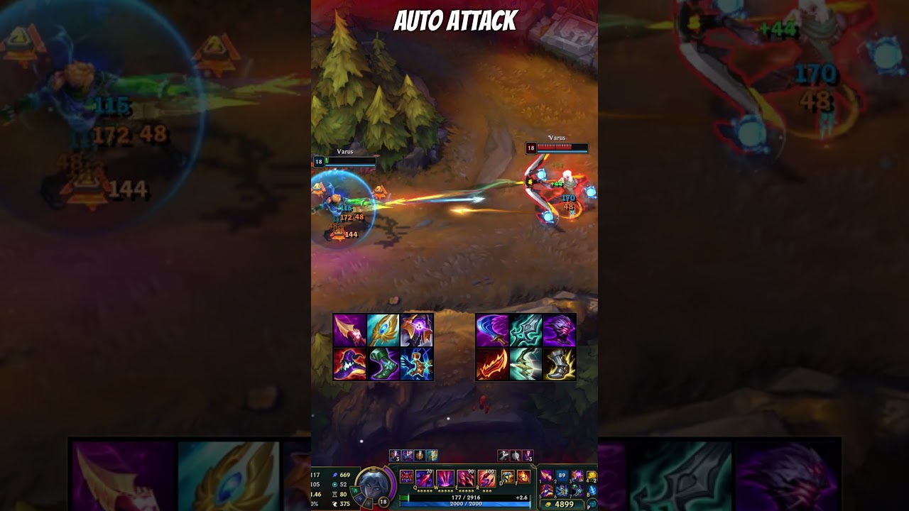 AP Varus vs AD Varus | League of Legends Build Fights