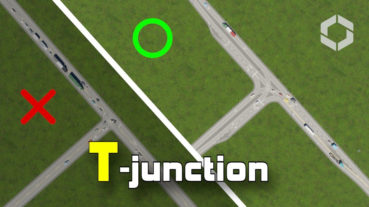 Cities Skylines 2 : Better T-junction