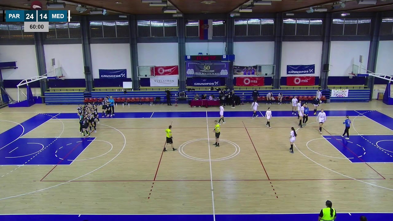 ARKUS liga 14. kolo (Ž) / Partizan - Medicinar