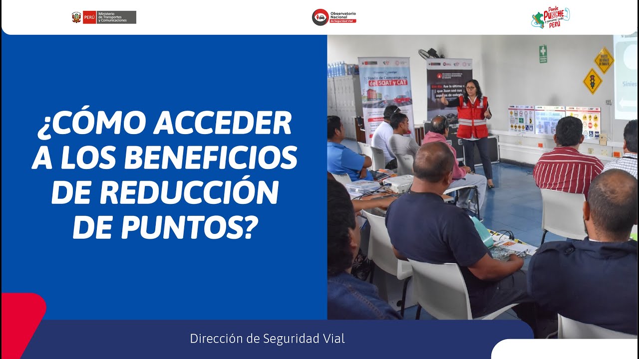 🚨 ¡Amigo conductor, ¿quieres saber cómo reducir los puntos acumulados en tu récord?! 🚨