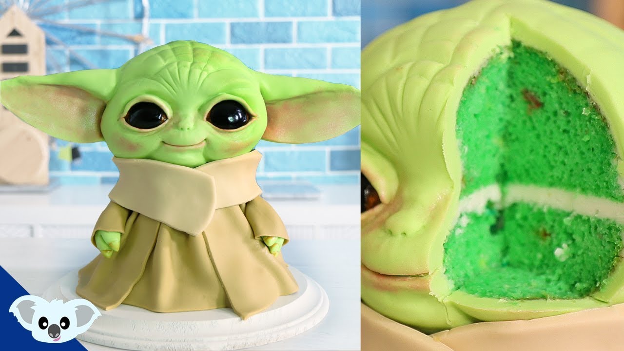 BABY YODA CAKE | Amazing Star Wars Cake | Koalipopss