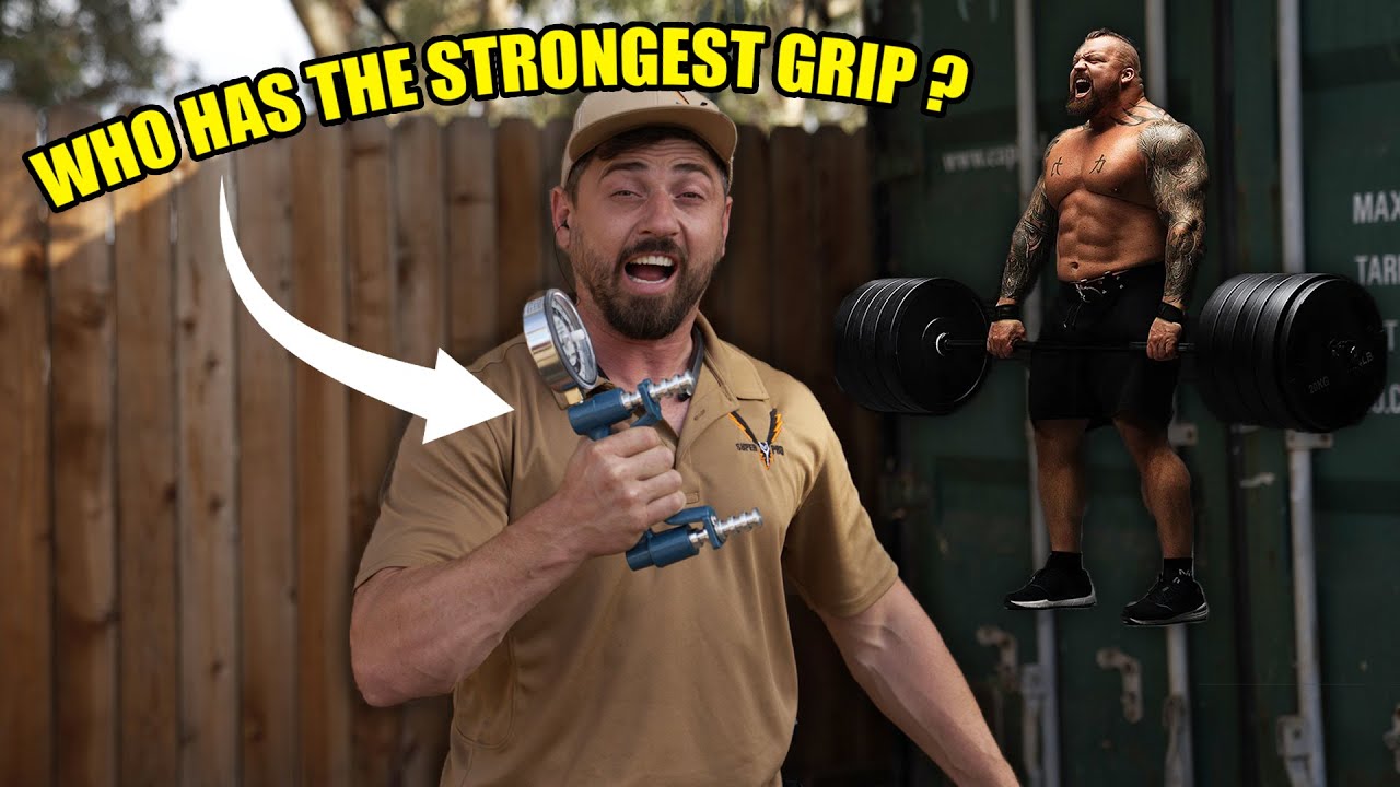 WHO IS THE STRONGEST TRADESMAN- GRIP STRENGTH TEST