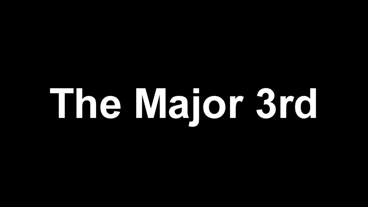 1 hour of The Major 3rd - Interval Pitch Training