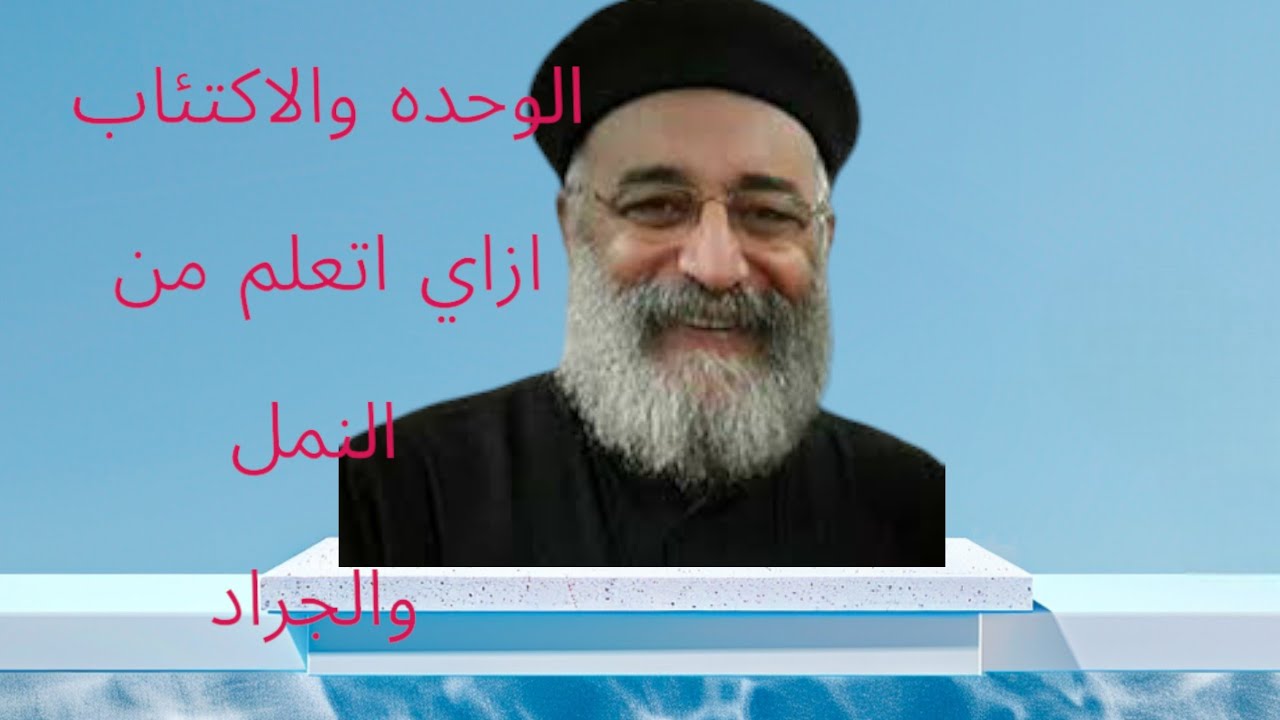 الوحده والاكتئاب ازاى أتعلم من النمل والجراد والعنكبوت أبونا بولس جورج إجتماع الراعى  الصالح 2007