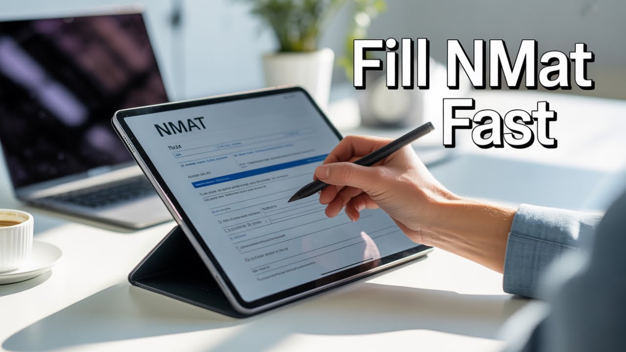 step by step NMAT form filling video | How To Fill NMAT Form Filling 2025 | NMAT 2025
