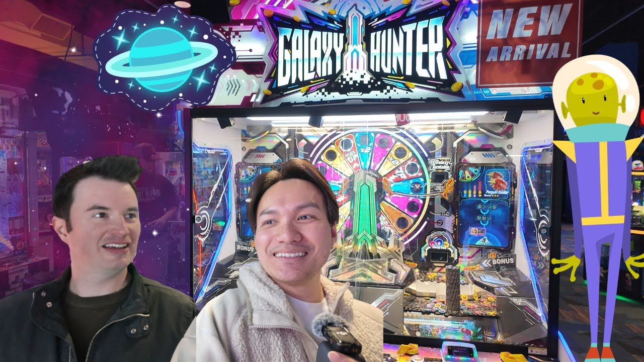 Galaxy Hunter - Round 1 | MASSIVE Coin Tower Knockdown & Big Win! 🚀💰