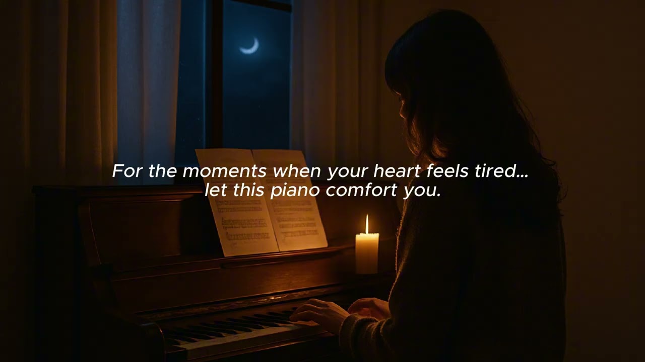 For the moments when your heart feels tired… let this piano comfort you.