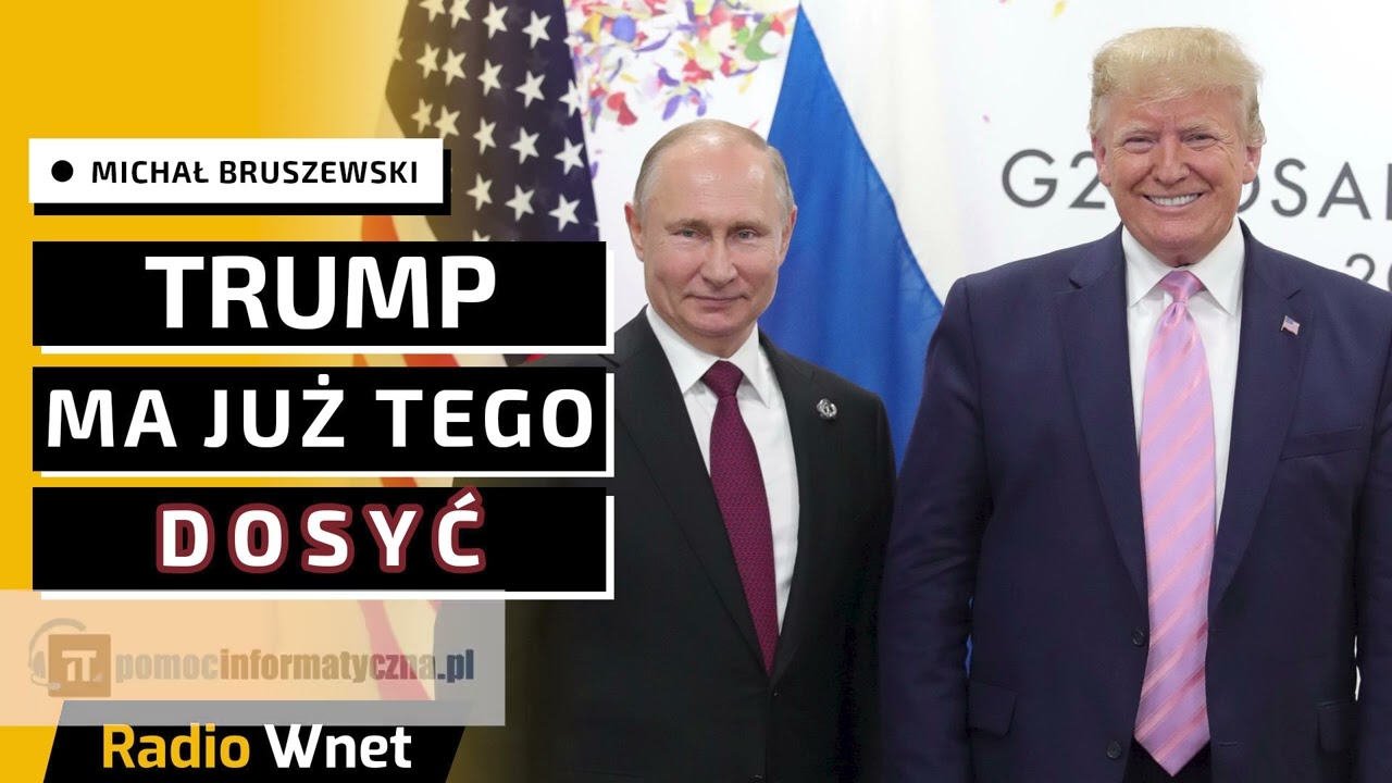 Trump ma już dość przeciągania negocjacji pokojowych przez Putina. Co zrobi amerykański prezydent?