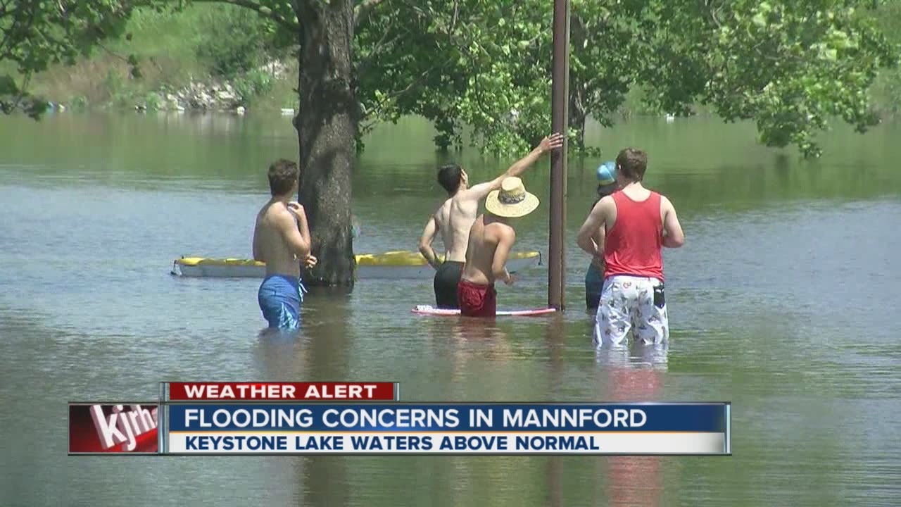 Flooding concerns in Mannford