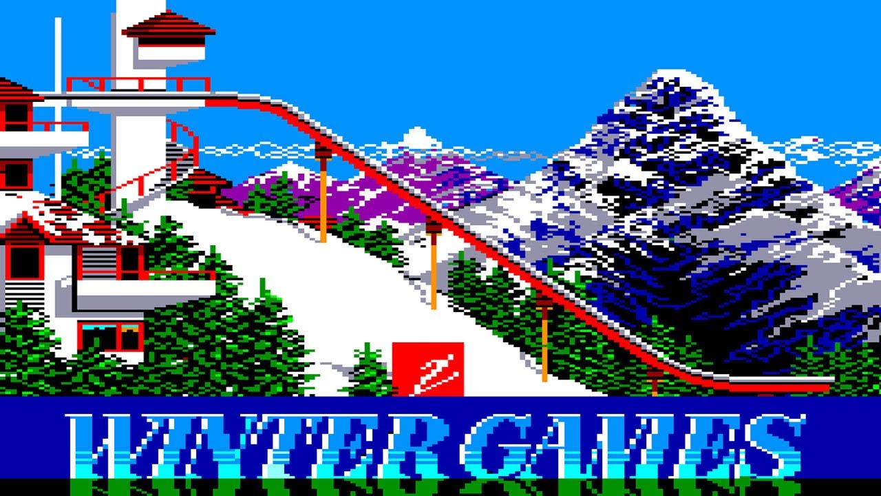 [Amstrad CPC] Winter Games - Longplay