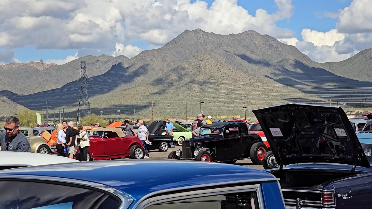 Goodguys classic car shows 2024 Arizona Scottsdale classic cars hot rods old trucks vlog 4K