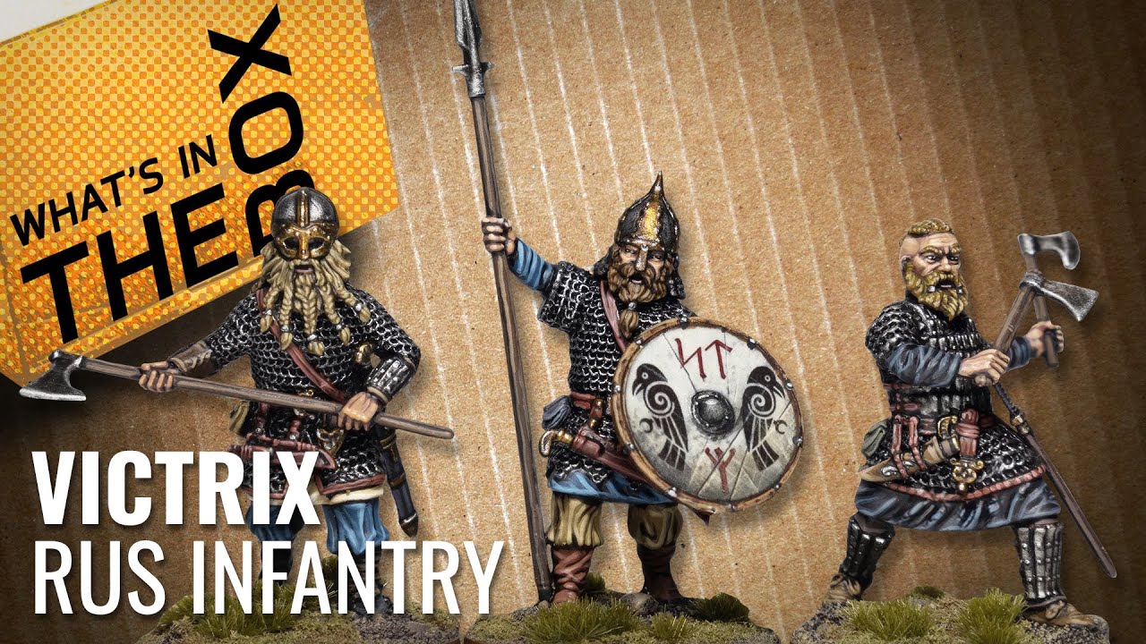 Unboxing: Rus Infantry | Victrix Miniatures