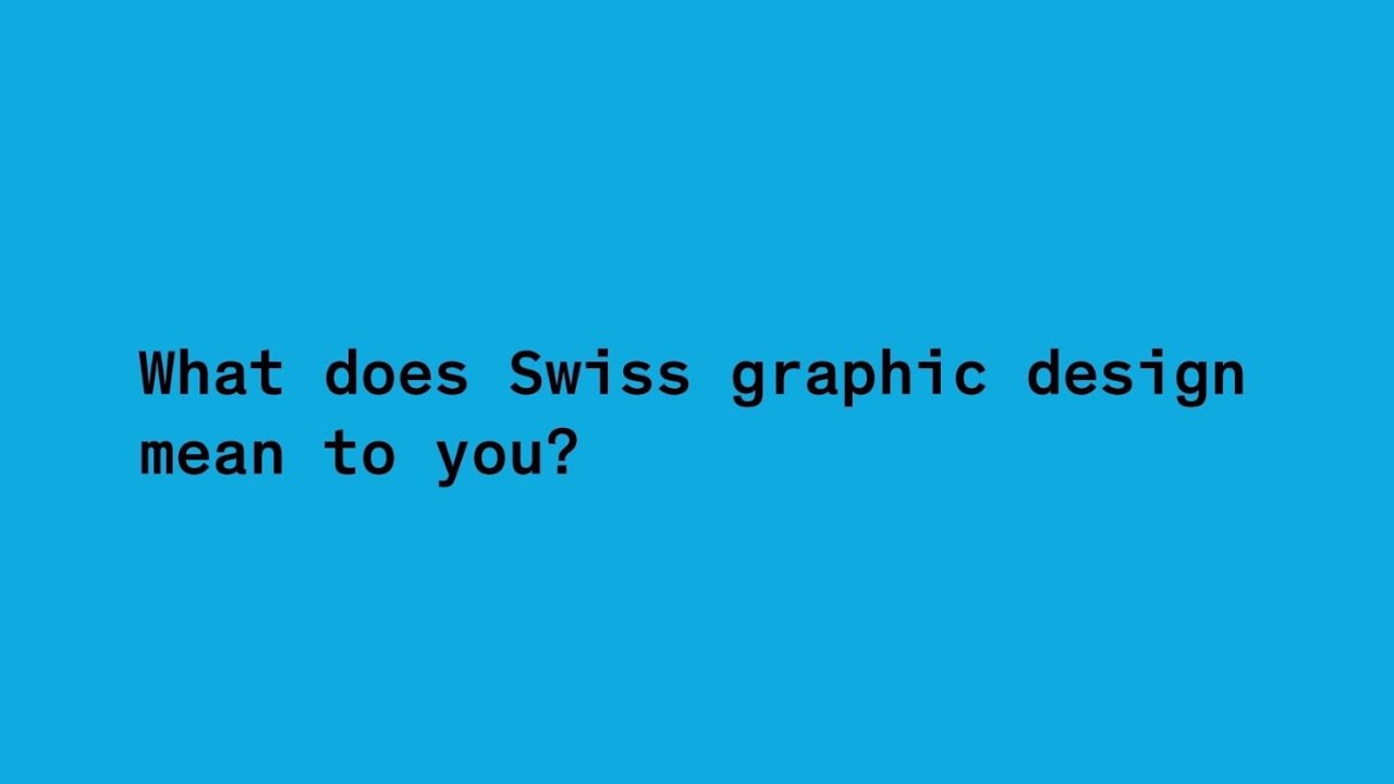 ECAL Graphic Design: Questions and answers