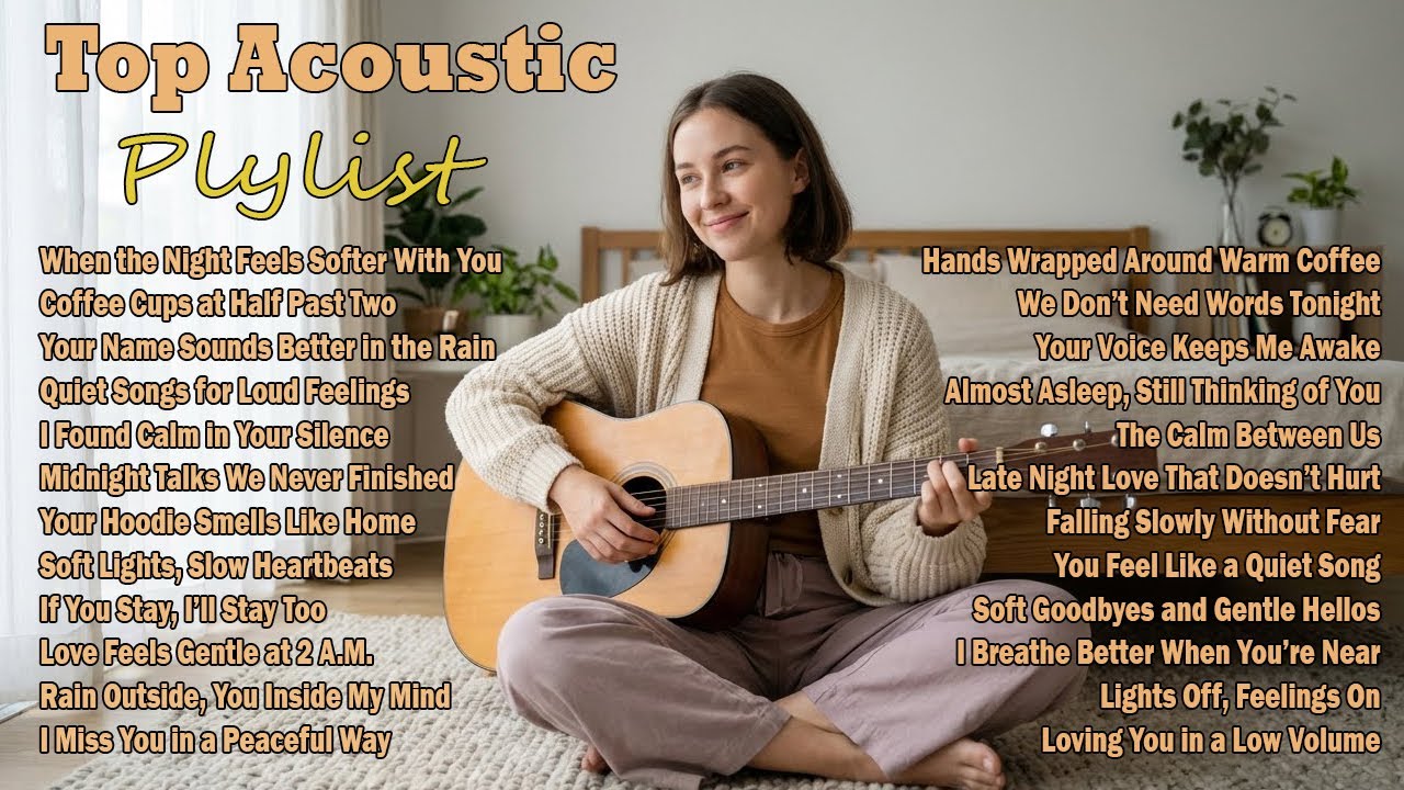 Top Acoustic Playlist 2026🎵| New English Acoustic Love Song | Viral TikTok Mix 2026 ~ At my Worst